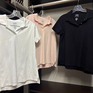 Croft & Barrow Bundle of Polo Shirts Size Small